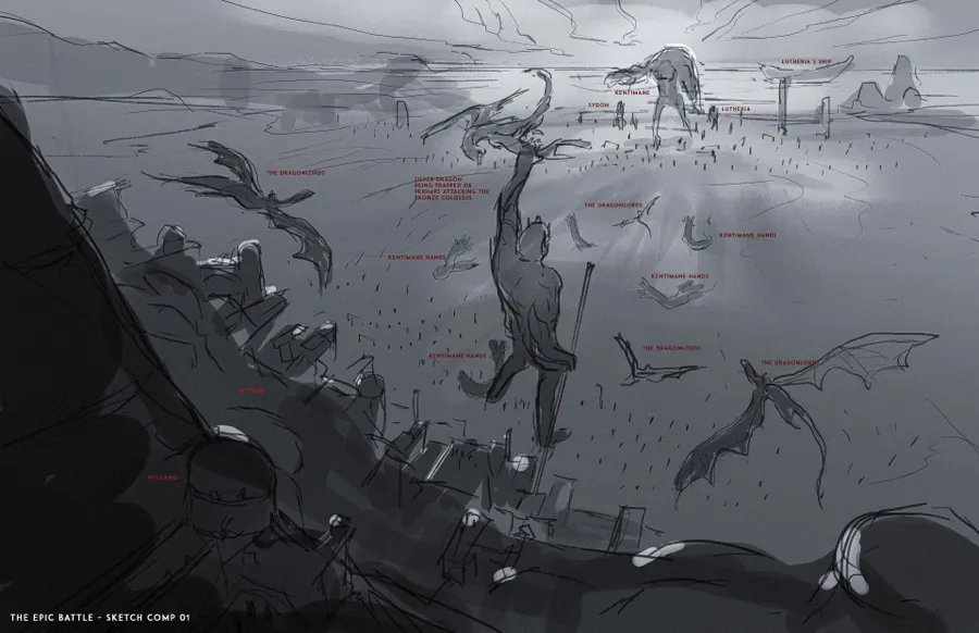 Juan Pablo Roldan, Artwork, Sketch