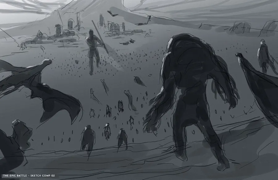 Juan Pablo Roldan, Artwork, Sketch