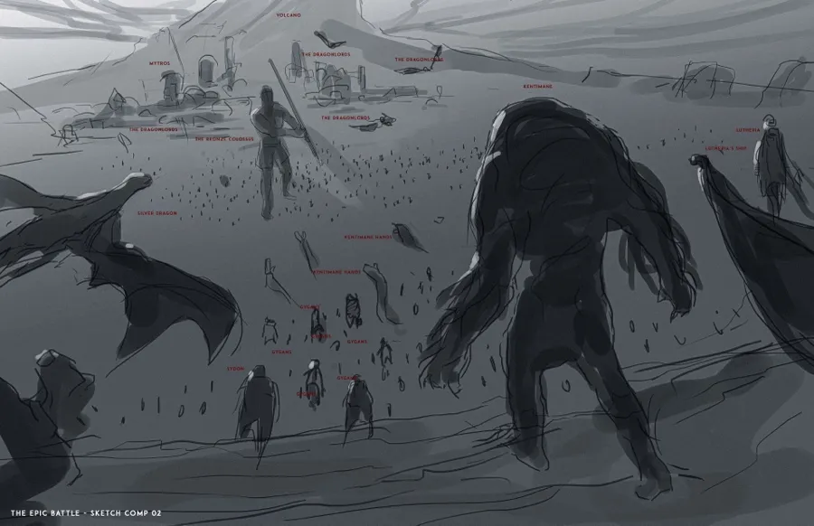 Juan Pablo Roldan, Artwork, Sketch