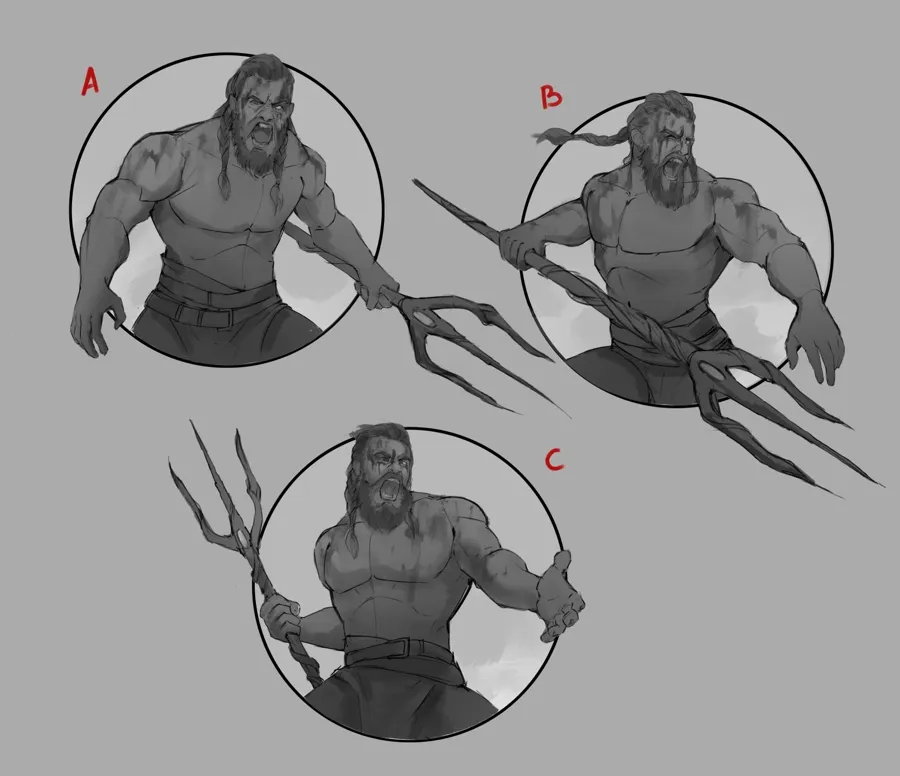 Lius Lasahido, Artwork, Sketch options