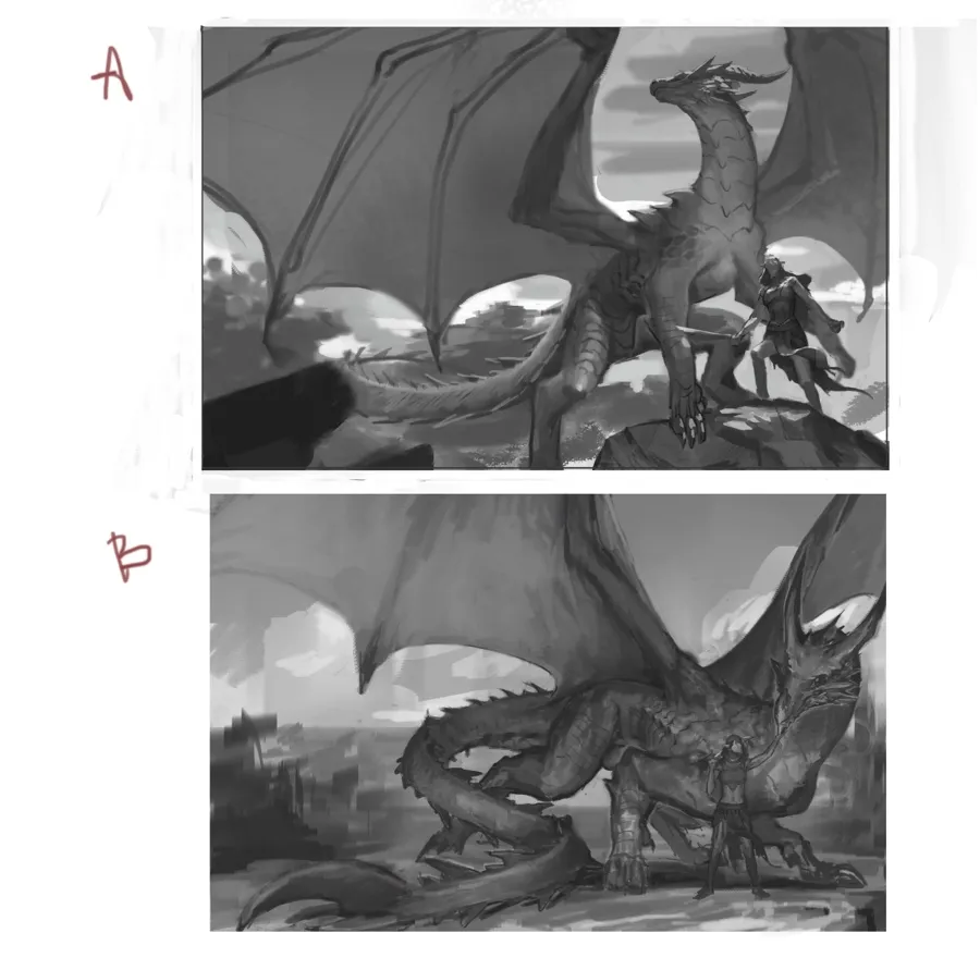 Lius Lasahido, Artwork, Sketch options