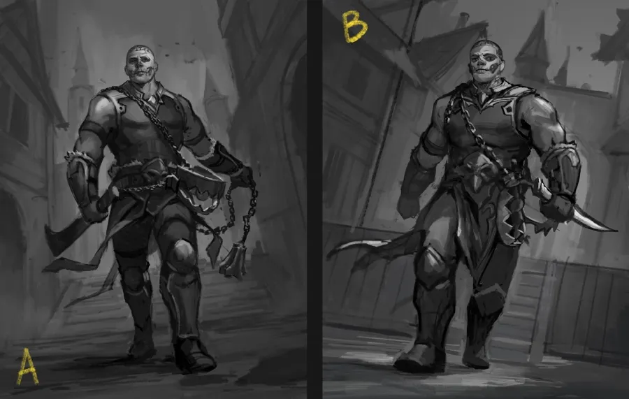 Lius Lasahido, Artwork, Sketch options