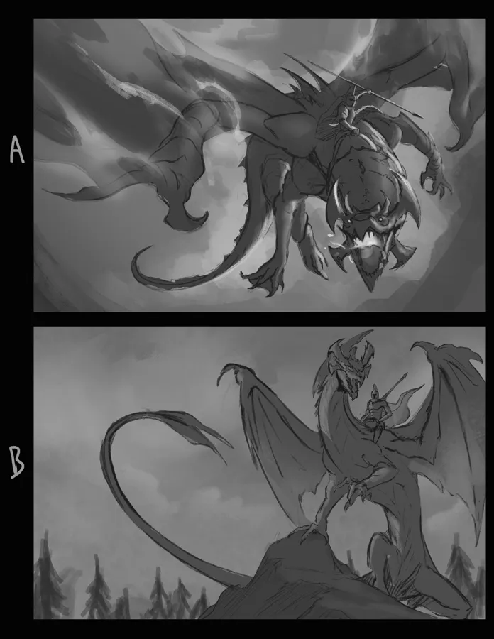 Lius Lasahido, Artwork, Sketch options