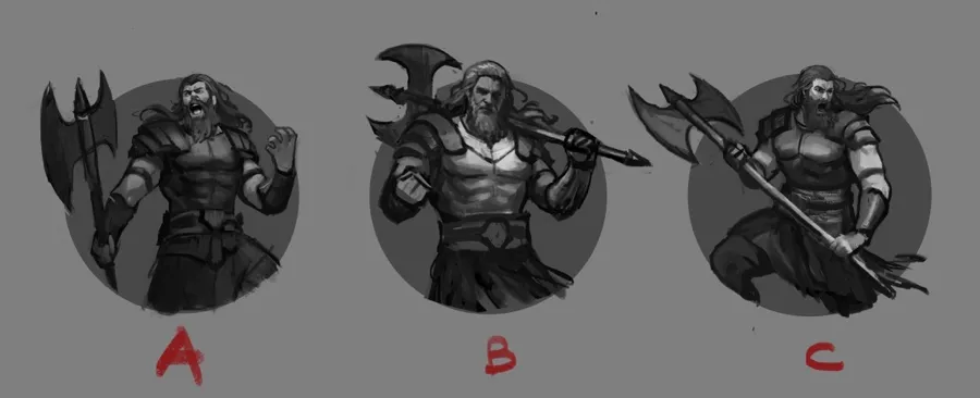 Lius Lasahido, Artwork, Sketch options