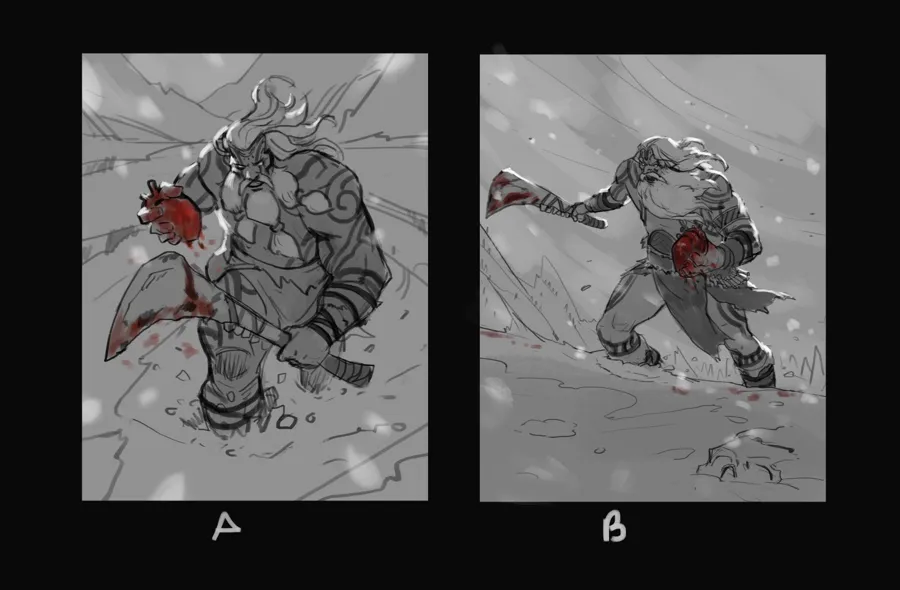 Lius Lasahido, Artwork, Sketch options