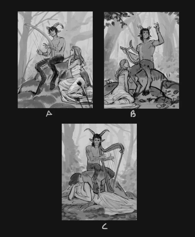 Lius Lasahido, Artwork, Sketch options