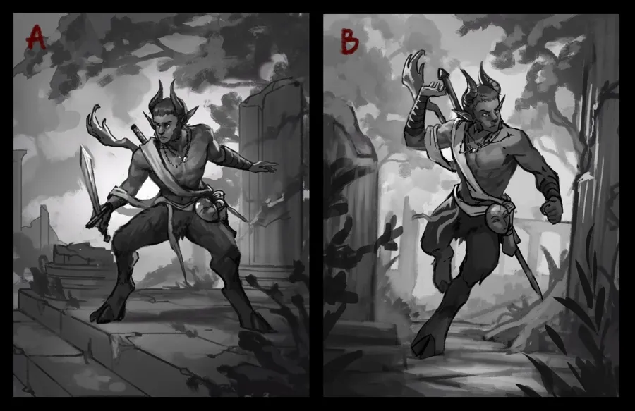Lius Lasahido, Artwork, Sketch options