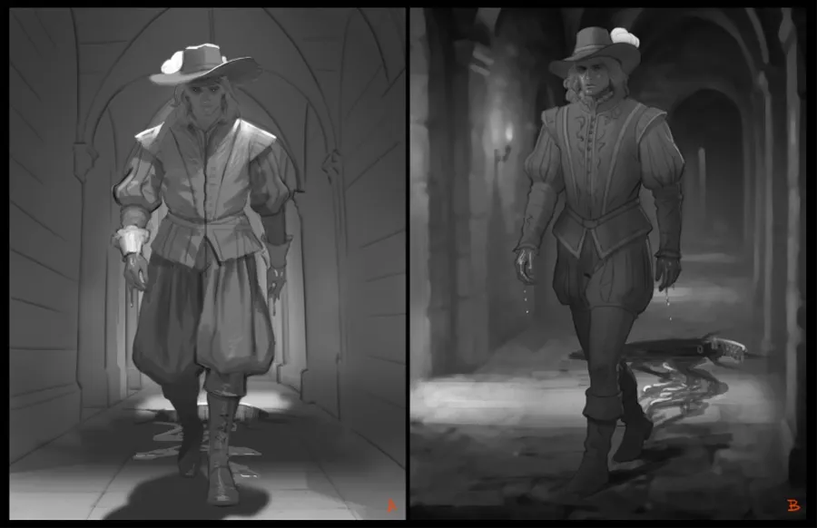 Lius Lasahido, Artwork, Sketch options