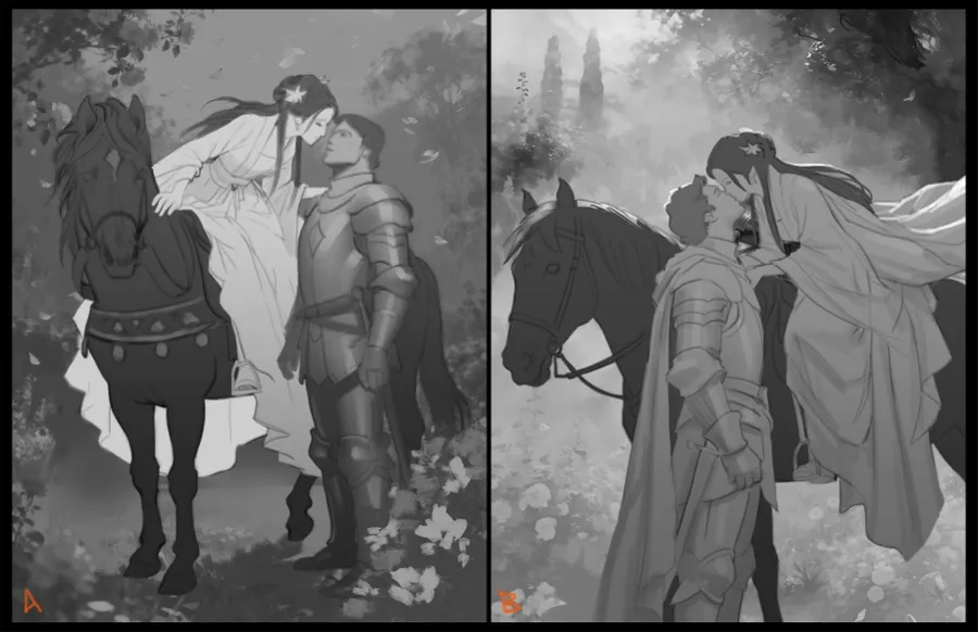 Lius Lasahido, Artwork, Sketch options