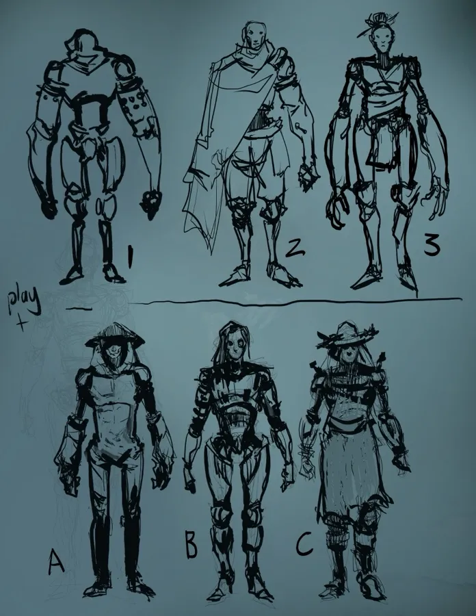 Sebastian Kowoll, Artwork, Sketch options