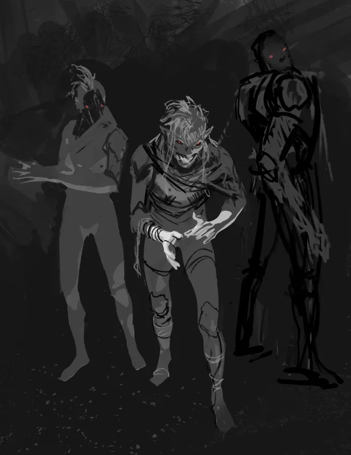 Sebastian Kowoll, Artwork, Sketch